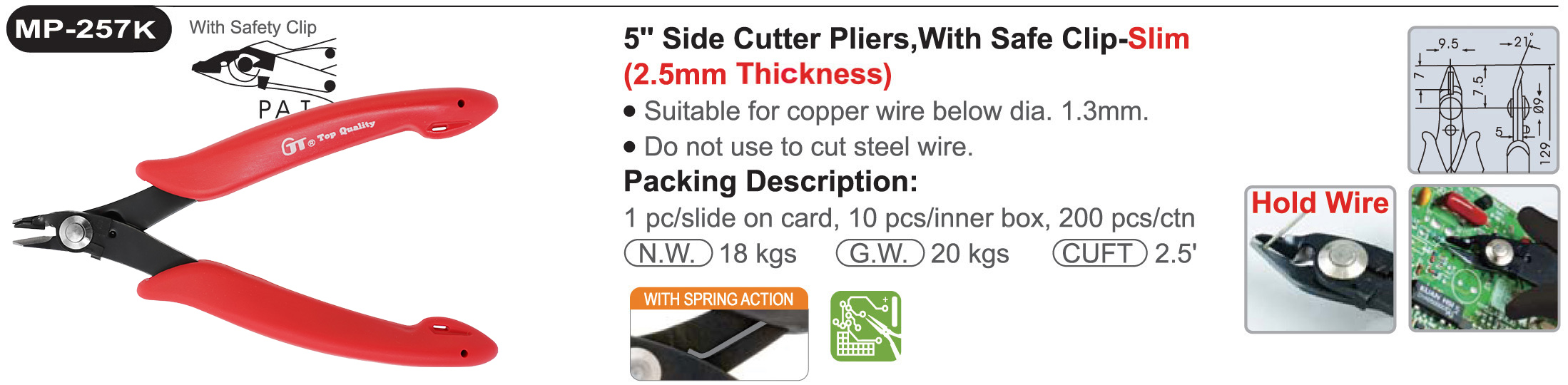 proimages/product/pliers/cutting_pliers/Diagonal_Cutters/MP-257K/MP-257K.jpg