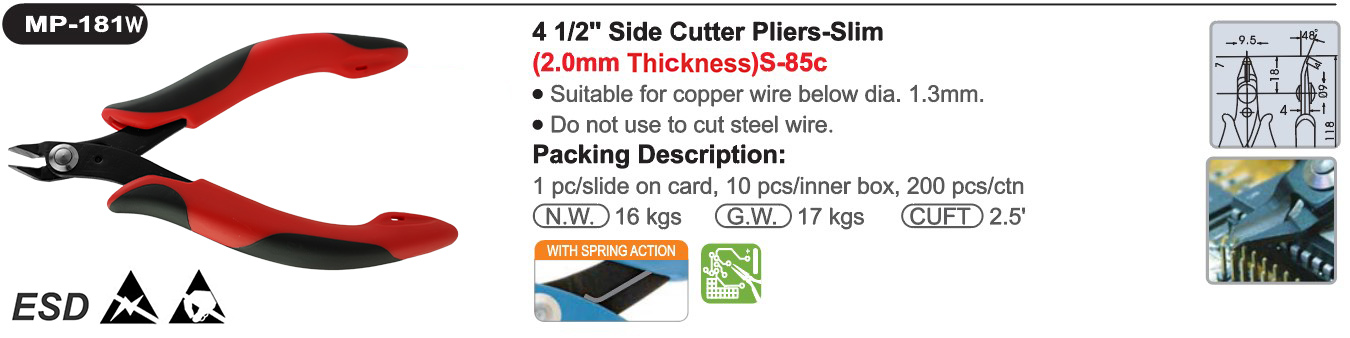 proimages/product/pliers/cutting_pliers/Electronics_Diagonal_Cutters_ESD/MP-181W/MP-181W.jpg