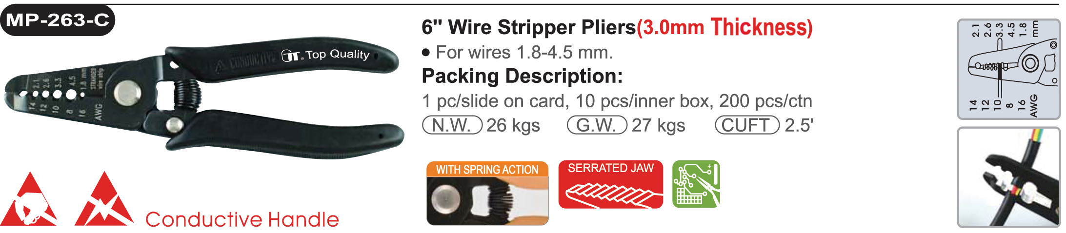 proimages/product/pliers/wire_strippers/ELECTRONICS_WIRE_STRIPPER_ESD/MP-263C/MP-263-C.jpg
