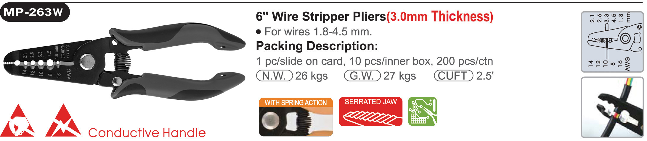 proimages/product/pliers/wire_strippers/ELECTRONICS_WIRE_STRIPPER_ESD/MP-263W/MP-263W.jpg