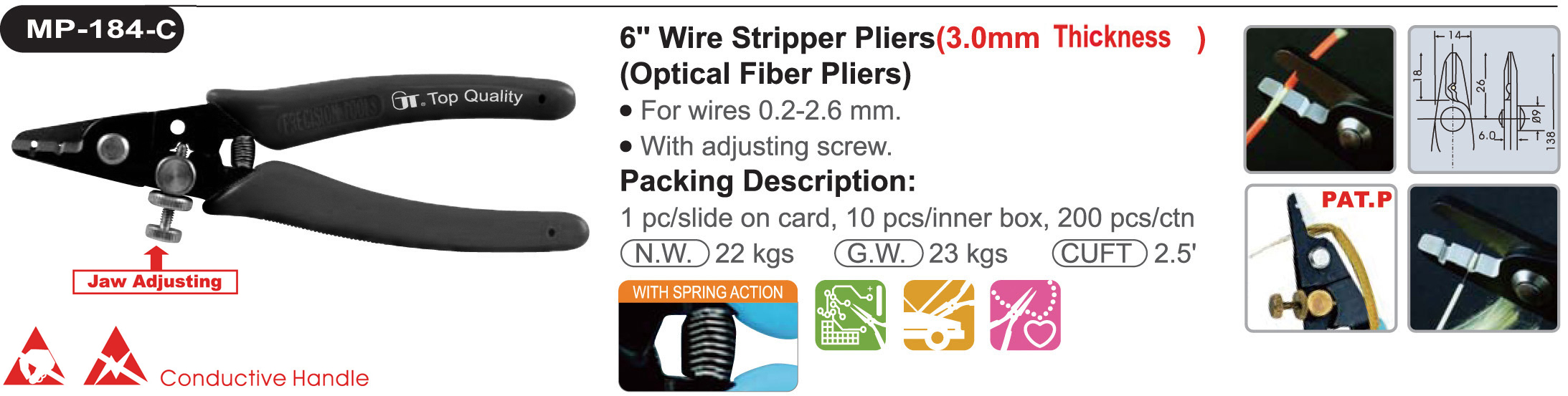 proimages/product/pliers/wire_strippers/Wire_Stripper_for_fibre_optics/MP-184C/MP-184-C.jpg